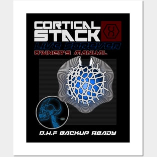 Cortical Stack Owners Manual Altered Carbon Posters and Art